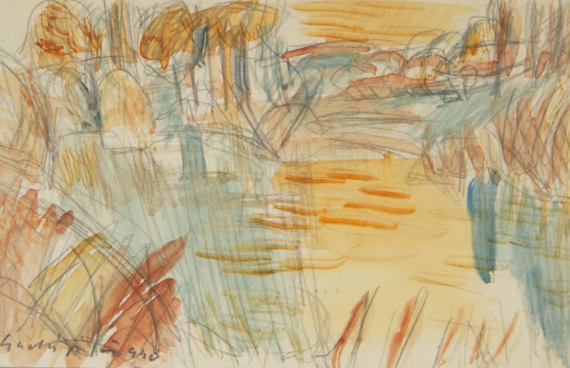 Gadányi Jenő (1898 - 1960) - Nyári kép, 1948