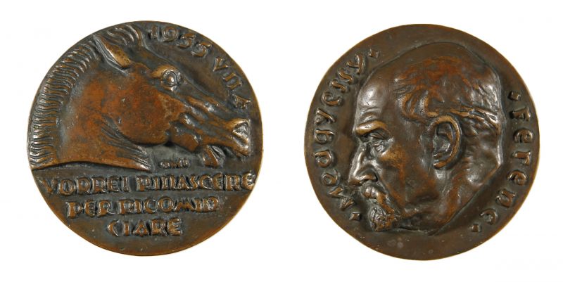 Csúcs Ferenc (1905 - 1999) - Megyessy Ferenc érem