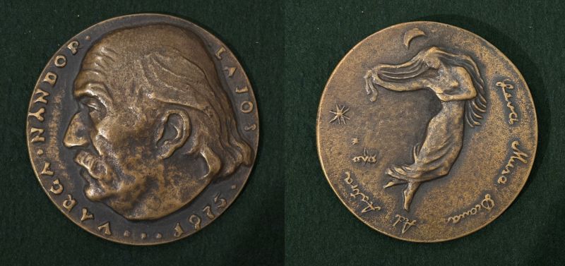 Csúcs Ferenc (1905 - 1999) - Varga Nándor Lajos érem, 1975
