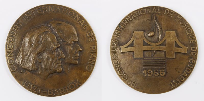 Józsa Bálint (1937) - Liszt - Bartók zongora verseny, 1966