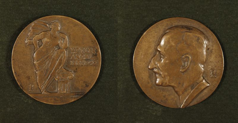 Pátzay Pál (1896 - 1979) - Hekkler Antal emlékérem