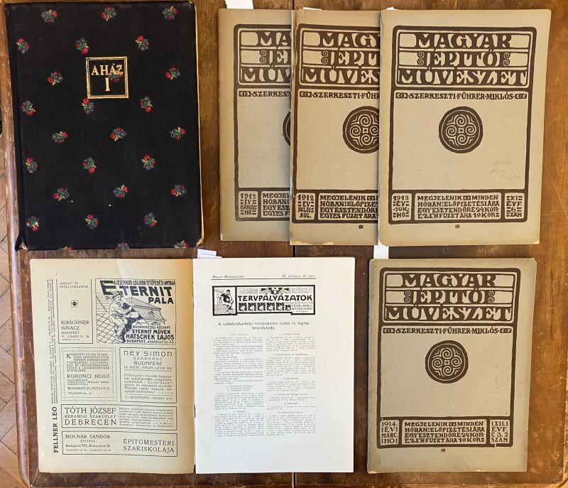 Szakirodalom () - Építőművészeti folyóiratok a XX.sz elejéről