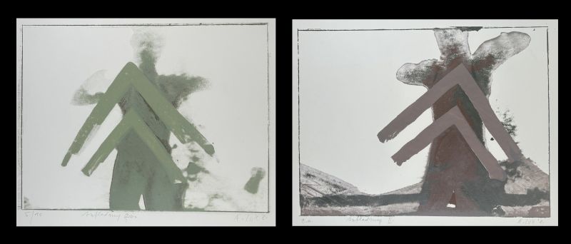 Lux Antal (1935) - Aufladung, 1981, I-II (2 mű)