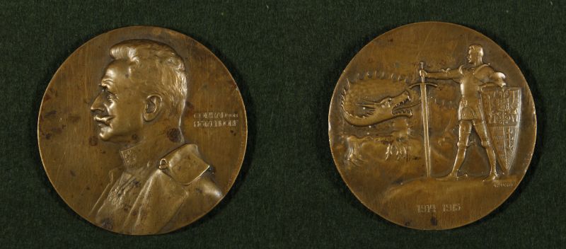 Hartig, Arnold (1878 - 1972) - Sárkányölő / Franz Conrad von Hötzendorf, 1915