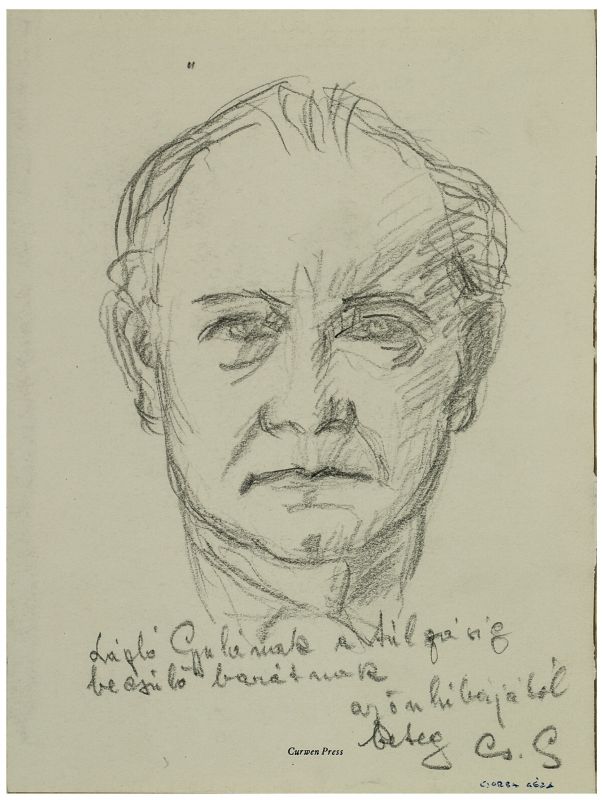 Csorba Géza (1892 - 1974) - László Gyula portréja