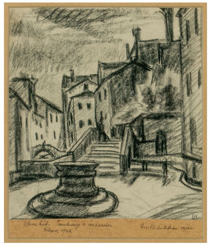 Dési Huber István (1895 - 1944) - Olasz kút, 1927