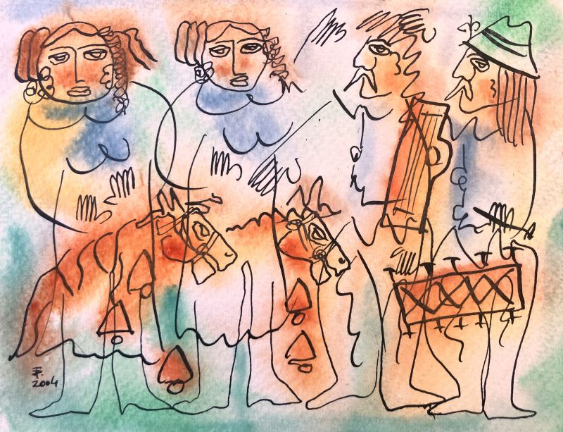 Tamás Pál (1940) - Falovacskák