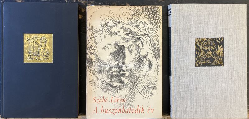 Szász Endre (1926 - 2003) - A művész által illusztrált 3 könyv